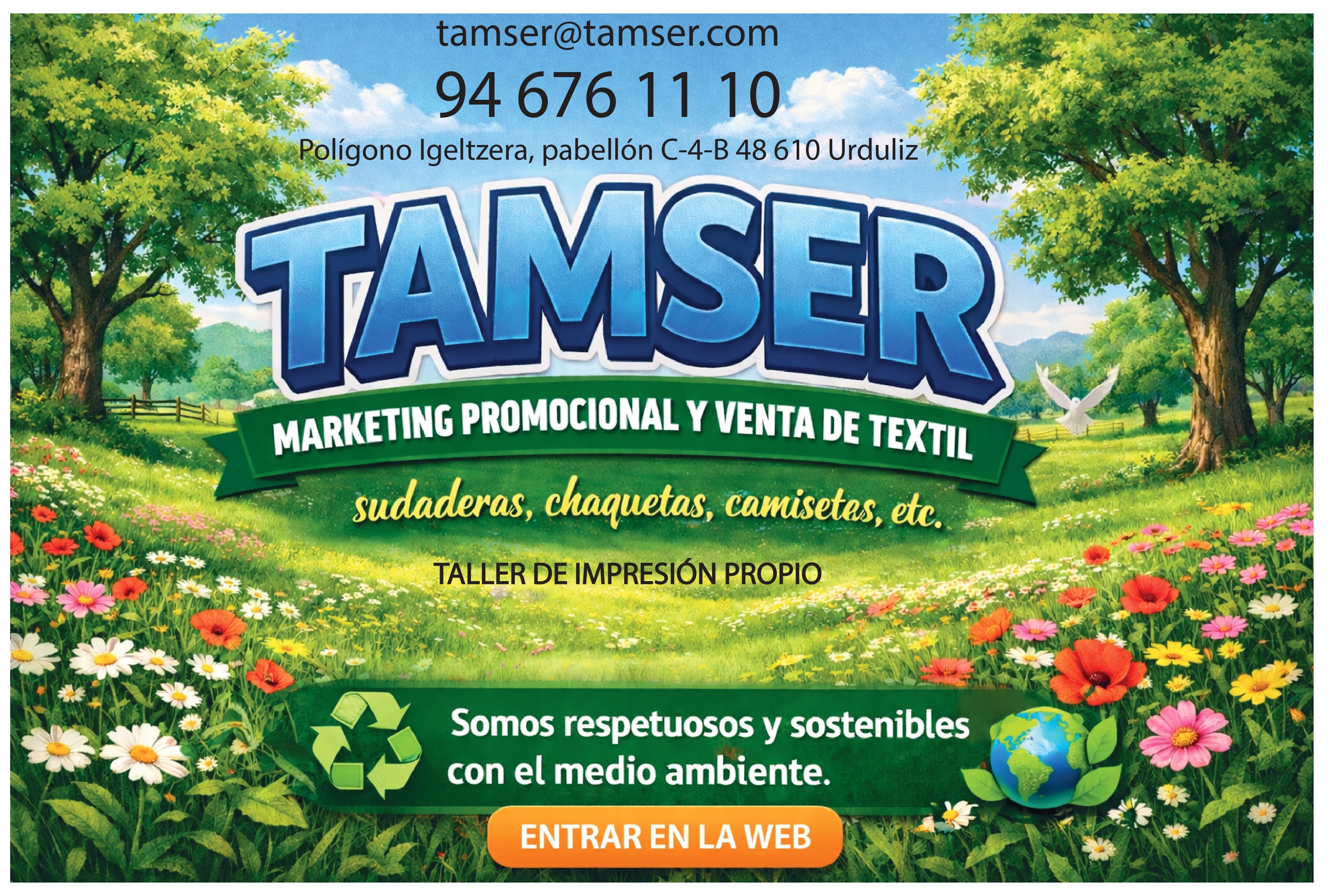TAMSER – Marketing Promocional y Venta de Textil